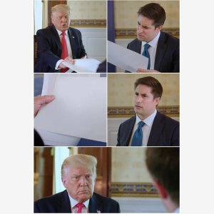 Reporter Reading Paper From Trump  Confused Reporter Jonathan   Interview, Paper